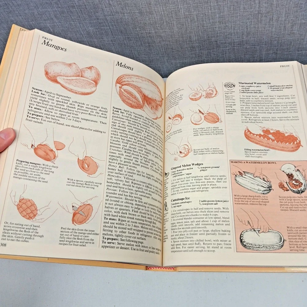 VTG 1989 Good Housekeeping Illustrated Cookbook Hardcover Recipes Desserts Meat‎